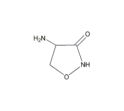 D-環(huán)絲氨酸結構式